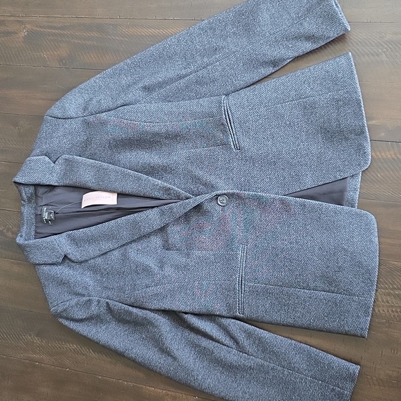 Ann Taylor Factory Jackets & Blazers - NWT Ann Taylor Factory Charcoal Gray Blazer, Size 10P